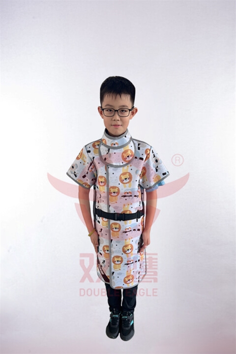 PA01-1防辐射衣（儿童正穿半袖铅衣）