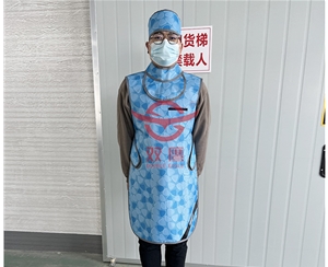 春季新款拼色围裙
