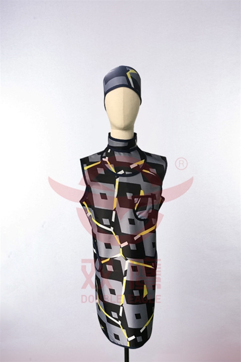新花色中国风射线防护服石榴花B-22